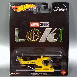 Hot Wheels Premium Marvel Studios Loki Thanoscopter Helicopter 2022