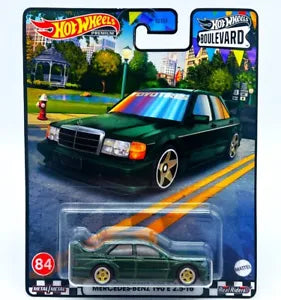 2023 HOT WHEELS Boulevard PREMIUM MERCEDES-BENZ 190 E 2.5-16 GREEN 1/64