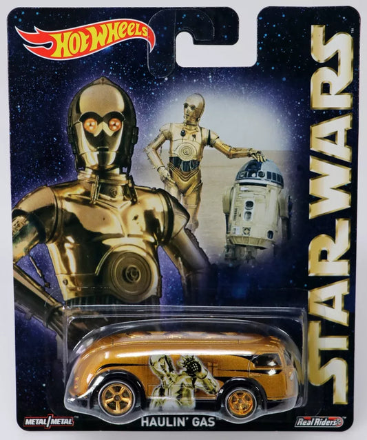 Hot Wheels Haulin' Gas Star Wars Pop Culture Series #CFP80 New Gold 1:64