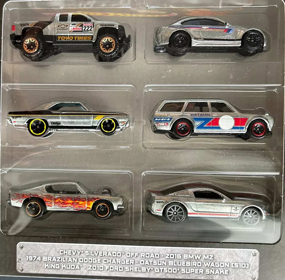 2022 Hot Wheels ZAMAC Themed Multi Pack 6 Car Set