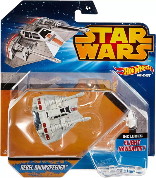 Star Wars Hot Wheels Starship Rebel Snowspeeder and Flight Navigator