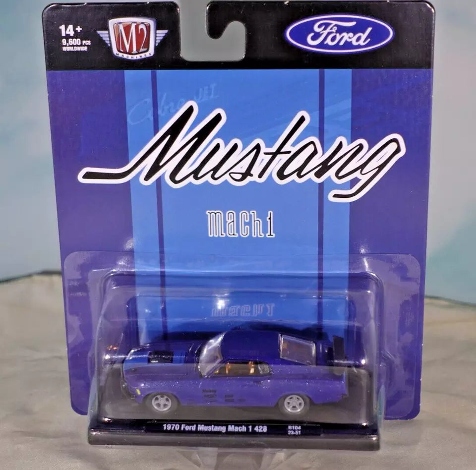 1/64th M2 Auto Drivers R104 1970 Ford Mustang Mach 1 428