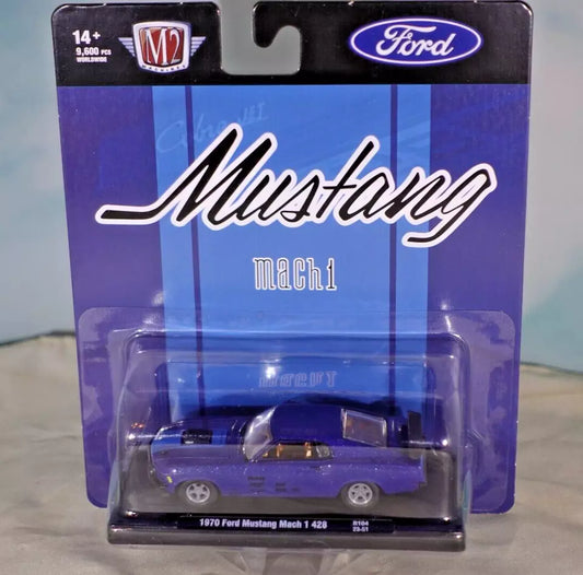 1/64th M2 Auto Drivers R104 1970 Ford Mustang Mach 1 428