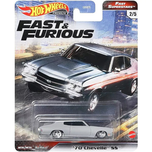 Hot Wheels Premium Fast & Furious 1970 Chevelle SS 2/5 1:64 Scale Diecast NEW