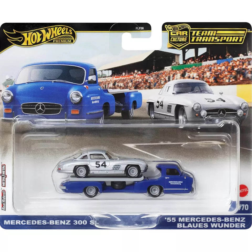 Hot Wheels Team Transport 1:64 MERCEDES-BENZ 300S