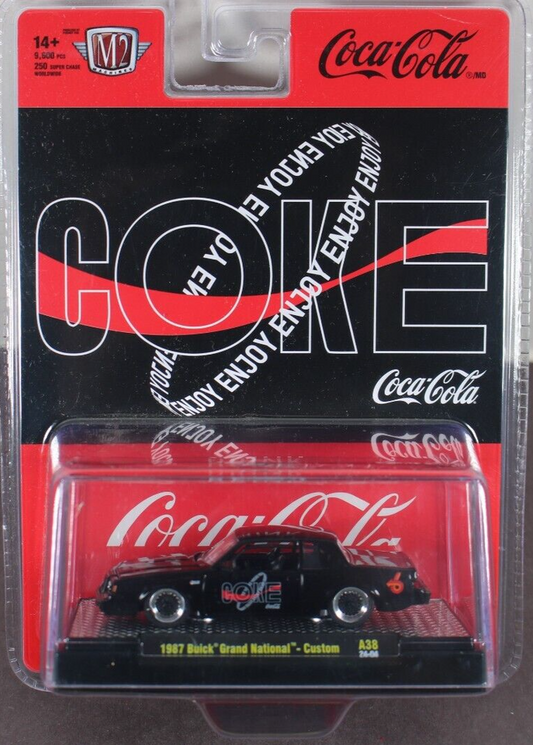 M2 1987 Buick Grand National Custom Coca - Cola 1:64 A38 24-04