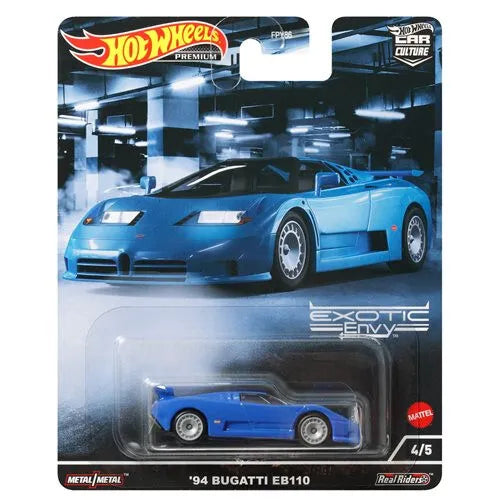 1994 Bugatti EB110 Car Culture Speed Hot Wheels Diecast 1:64 Car