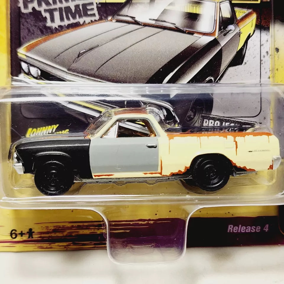 Johnny Lightning Street Freaks Project In Progress 1966 Chevy El Camino 1:64