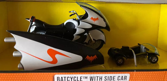 McFarlane Toys DC Batman Classic TV Series Batcycle With Side Car!