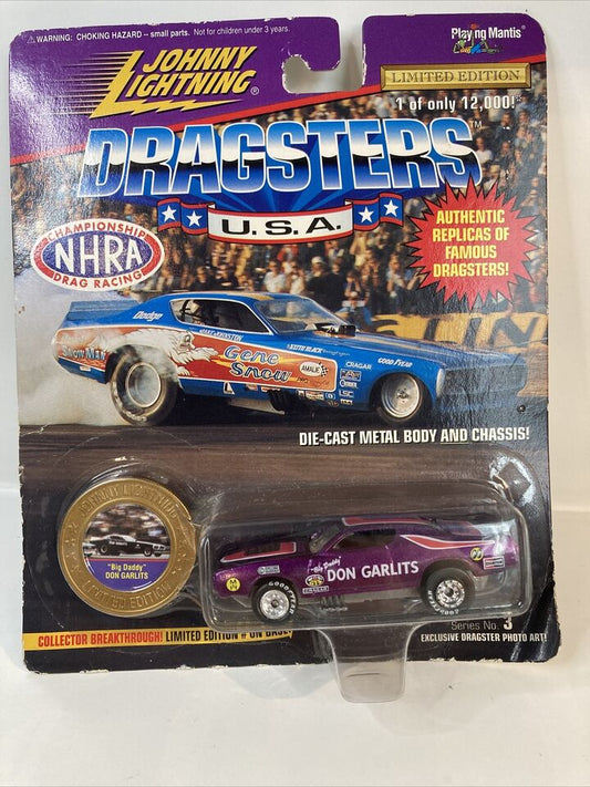 1997 Johnny Lightning Dragsters "Big Daddy" Don Garlits Limited Edition