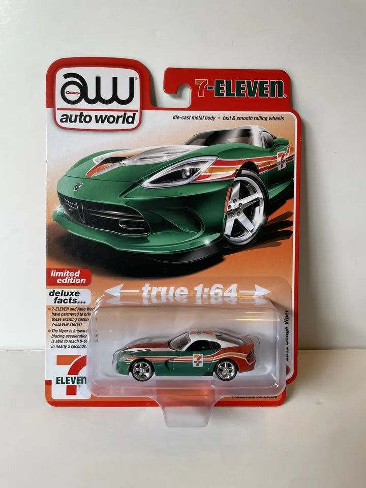 2023 AW Auto World 1/64 7-Eleven 2012 Dodge Viper