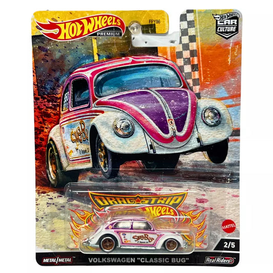 Hot Wheels Premium Drag Strip Demons Volkswagen "Classic Bug" 1:64 Diecast