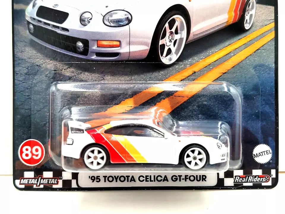 2022 HOT WHEELS PREMIUM - 89 BOULEVARD - '95 TOYOTA CELICA GT-FOUR - REAL RIDERS