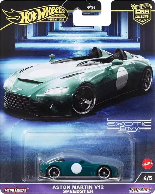 2024 Hot Wheels Car Culture Exotic Envy #4 Aston Martin V12 Speedster 1/64