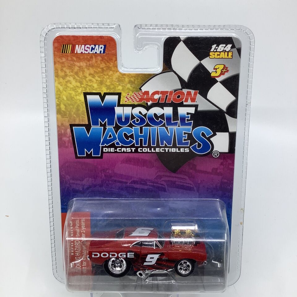 The Original MUSCLE MACHINES NASCAR 1/64 SCALE KASEY KAHNE #9 Dodge NEW