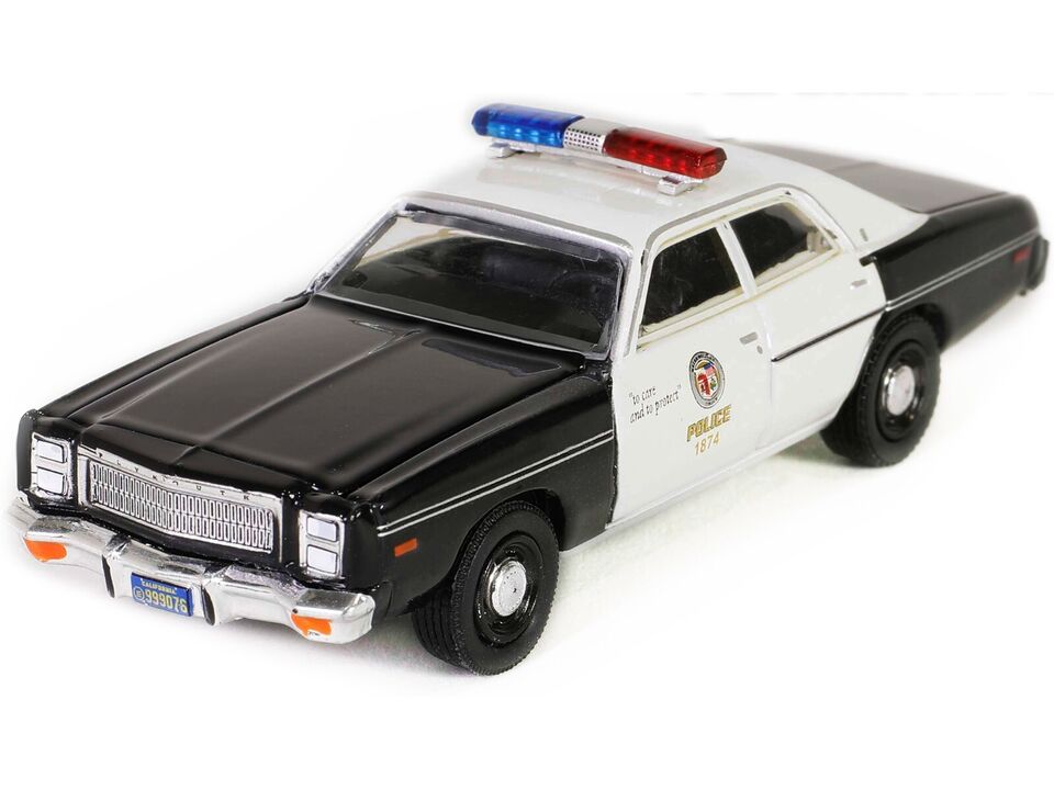 1977 PLYMOUTH FURY POLICE "THE TERMINATOR" (1984) 1/64 BY GREENLIGHT 62020 A