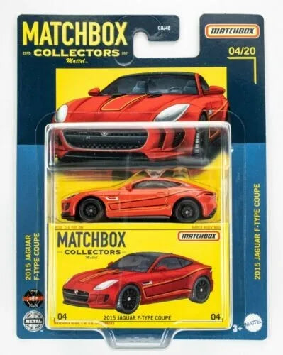 2022 Matchbox Collectors #04 2015 Jaguar F-Type Coupe - Red