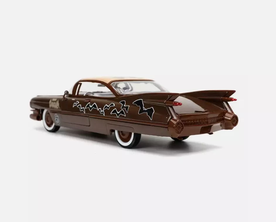 Jada 1:24 Hollywood Rides 1959 Cadillac w/ Count Chocula Figure 32204 Diecast