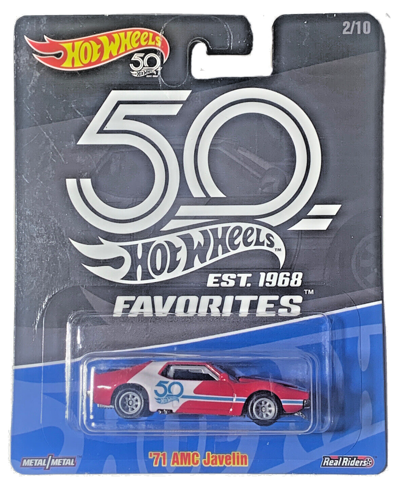 50TH FAVORITES HOT WHEELS '1971 AMC JAVELIN FLF37 #2/10