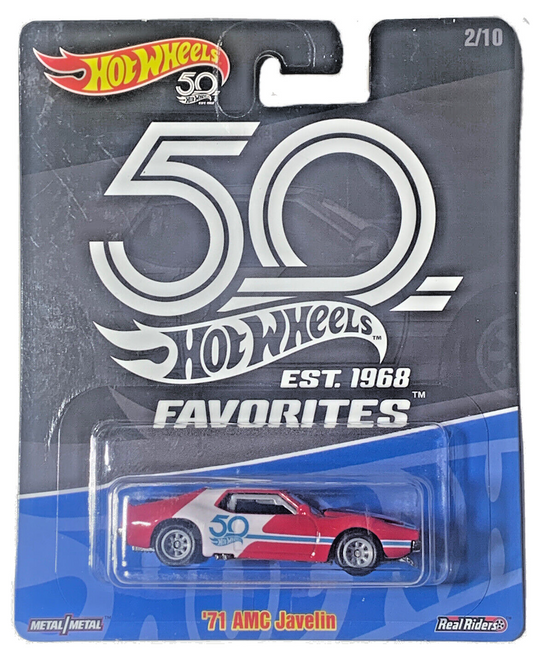 50TH FAVORITES HOT WHEELS '1971 AMC JAVELIN FLF37 #2/10