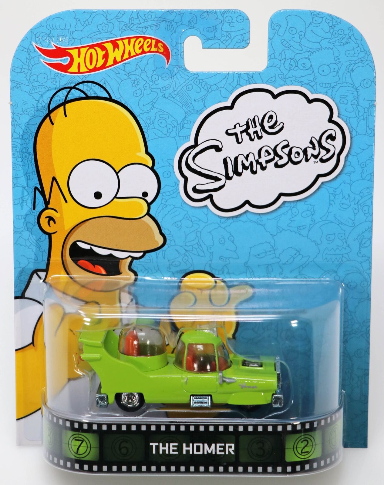 Simpsons Homer Hot Wheels " THE HOMER "