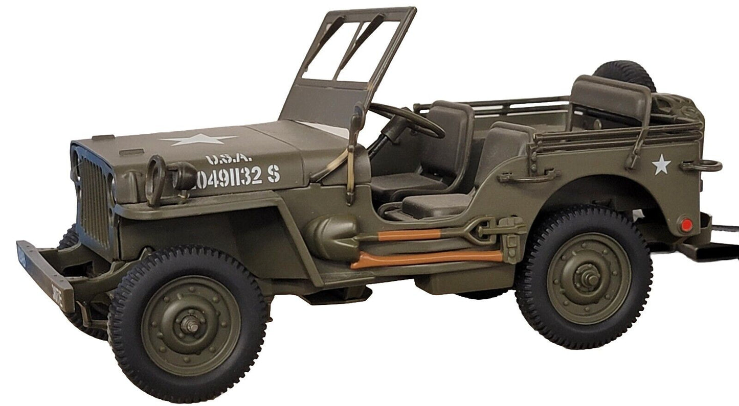 UT Models 1:18 Scale Willy's Jeep Military Army WWII USA