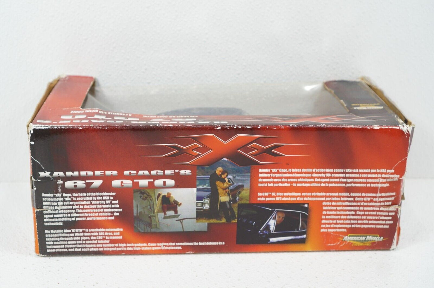 Xander Cage xXx Purple 1/18 Diecast Model